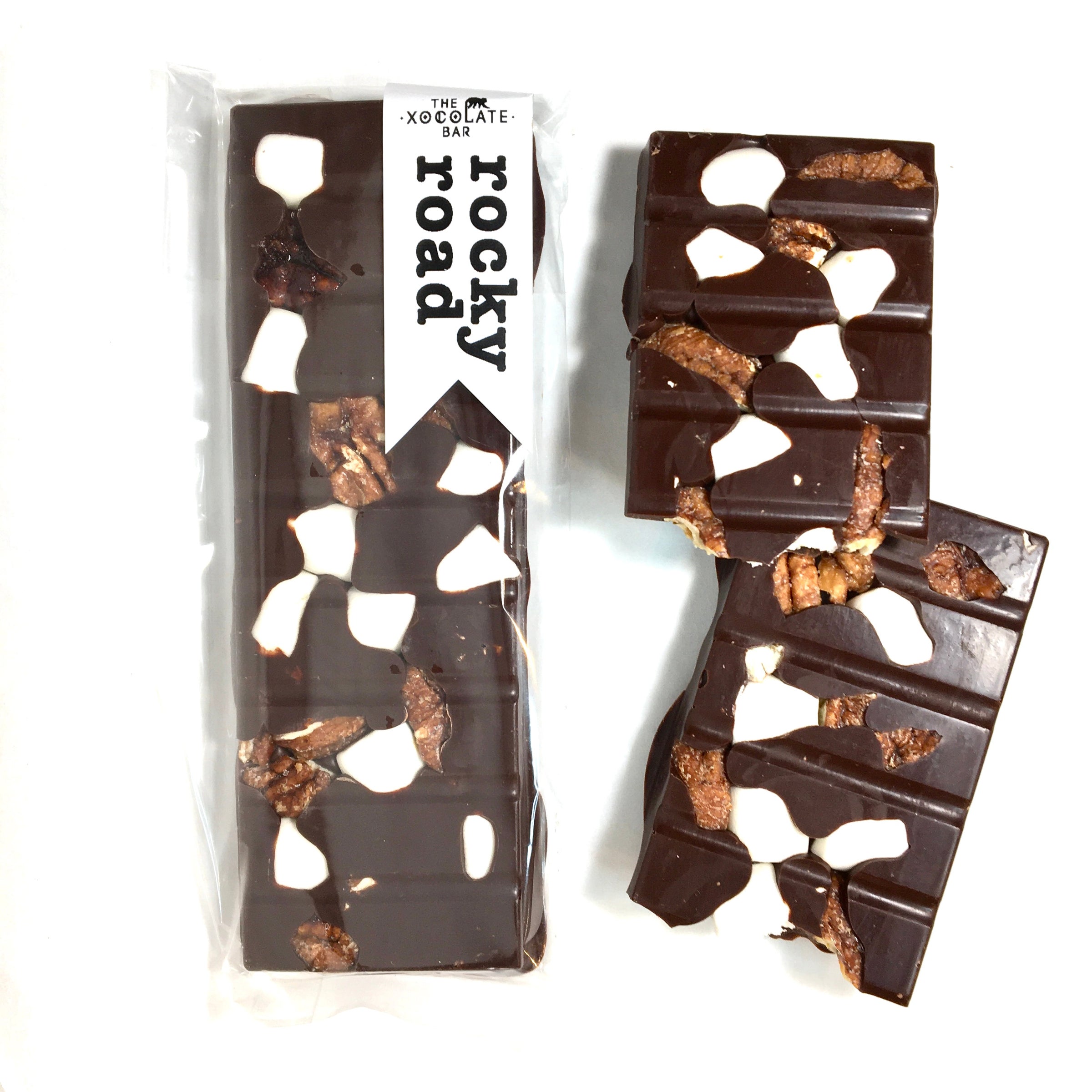 Rocky Road bar by The Xocolate Bar (v) | The Xocolate Bar