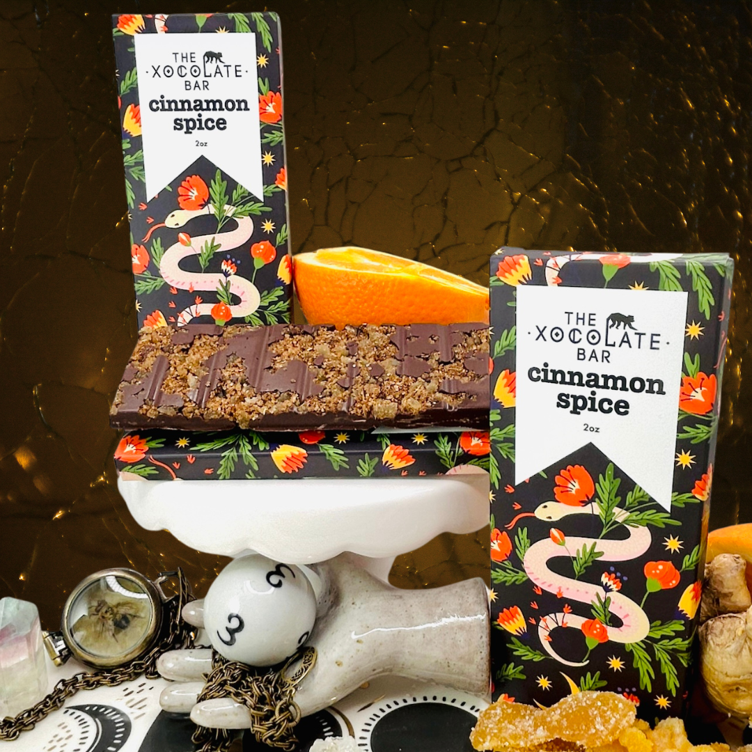 Cinnamon Spice inclusion bar by The Xocolate Bar (v) The Xocolate Bar